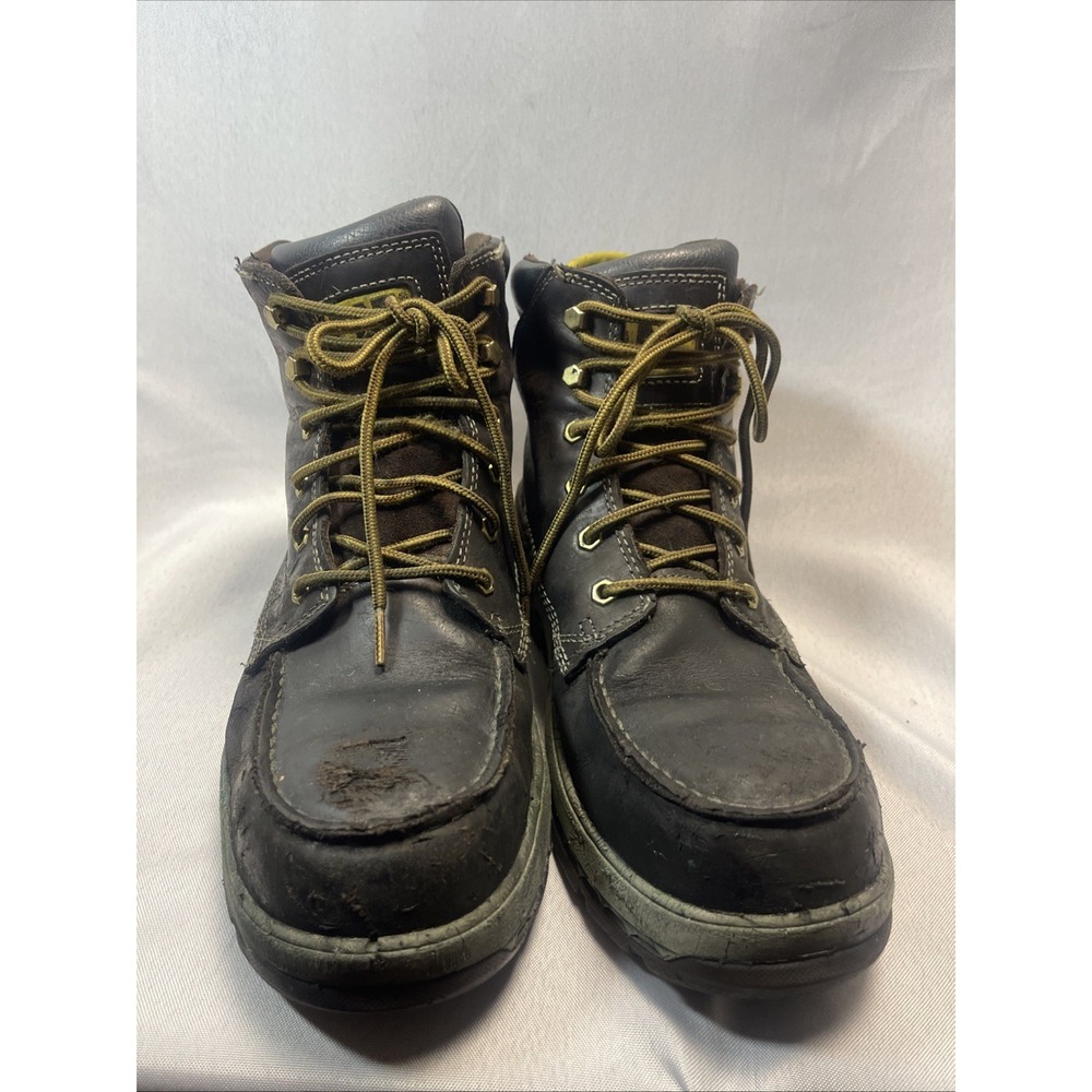 CAT Boots: Men's P90976 Black Steel Toe Striver Waterproof EH Work Boot Size 10